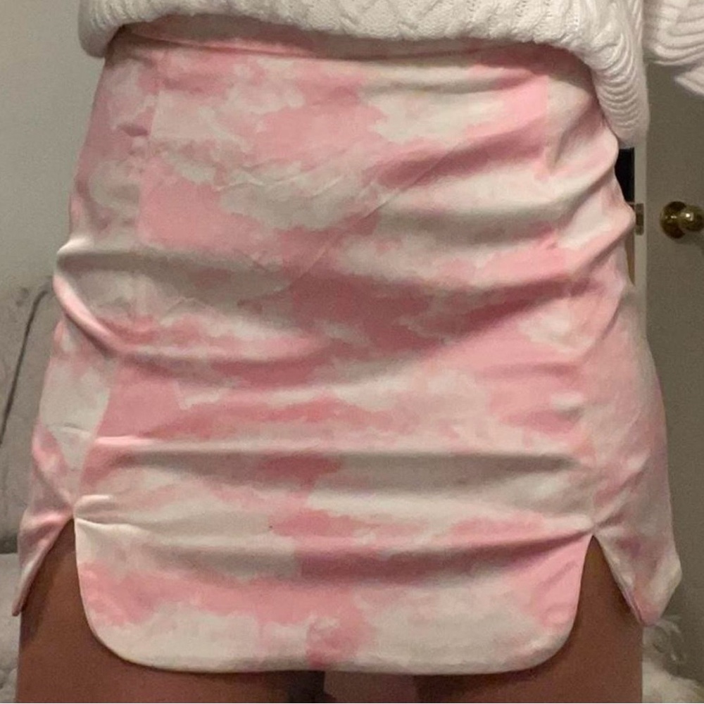 Sugar Thrillz Pastel Pink Mini Skirt